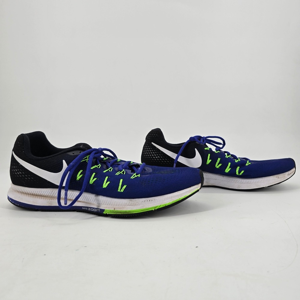 Nike Mens Air Zoom Pegasus 33 Shoes 12 Blue Black 831352-400